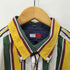 トミーヒルフィガー TOMMY HILFIGER 90s マルチカラー ストライプ柄 BD 長袖シャツ メンズ JPN:XL